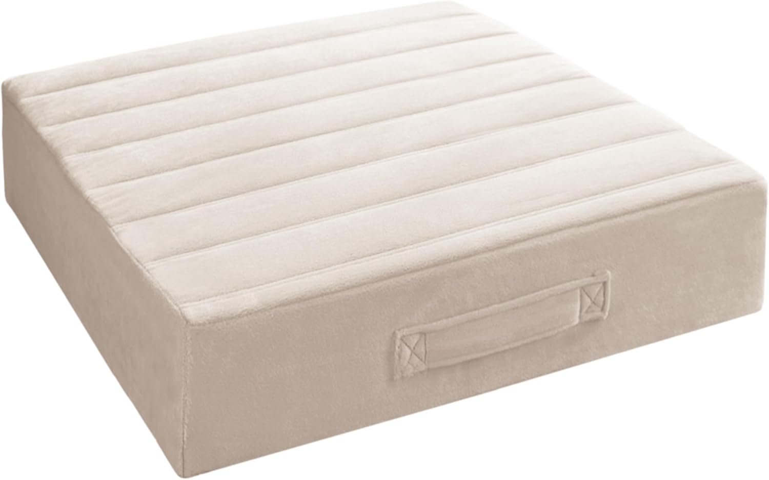 Codi High Density Foam Floor Pillow 2 Sets, 5" Thick Large Meditation Cushions Seating for Adults and Yoga Sitting, Washable Thick Couch Cushion with Soft Tufted Covers - 22 inch Coffee